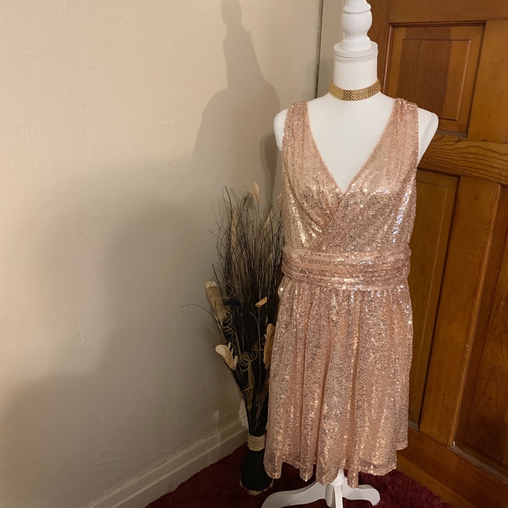 Kate Kasin Sparkle Dress